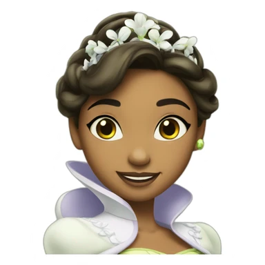 tiana from princces and frog sticker