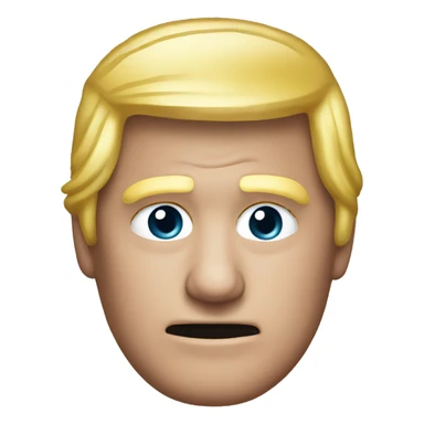 Trump ear bandage sticker