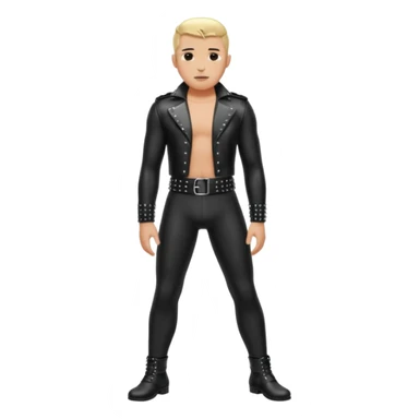 gay BDSM clothing, only the clothing is required, excluding the head. sticker