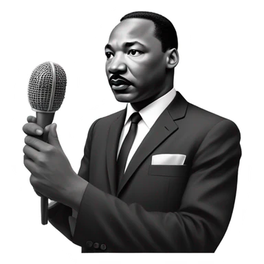 Martin Luther king jr. sticker