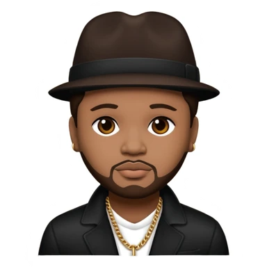 The-Dream, R&B Singer (b.1977) with dark brown hair sticker