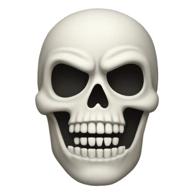 Misfits skull sticker