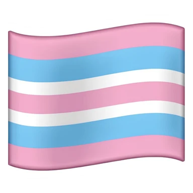 Anti trans flag sticker