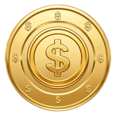 money bonus icon for site navigation. backend money  sticker