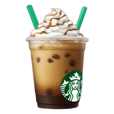 starbucks coffee iced sticker