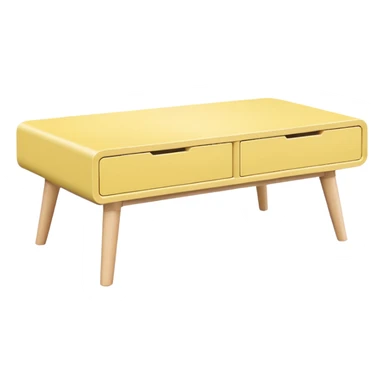 light yellow coffe table
 sticker