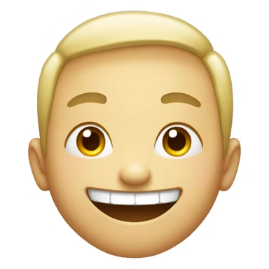 Smile with no teeth sticker