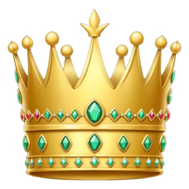 create an icon of an emperor crown with amazing details and looks insane sticker