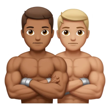   crossing  arm  no face just arm  sticker