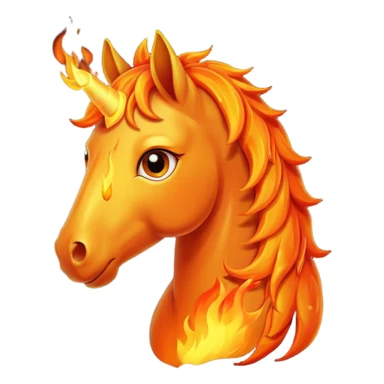 Happy fire horse emoji sad fire horse emoji worried fire horse emoji sticker