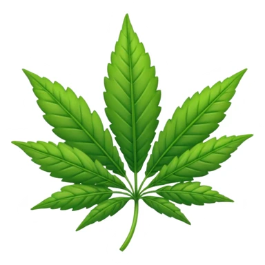 Cute weed sticker