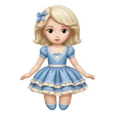 tumbling doll sticker