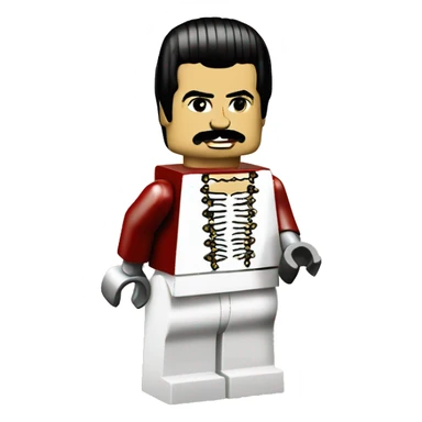 FREDDIE MERCURY lego sticker