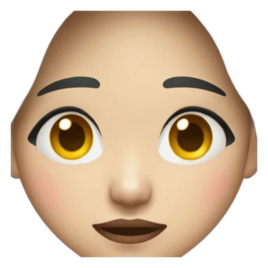 asian woman nosebleeding sticker