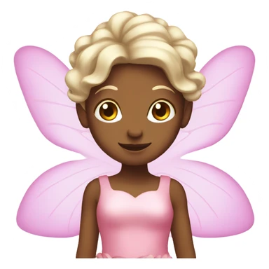 Fairy with Pink dress sticker