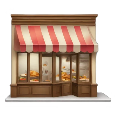 french restaurant gourmet sticker