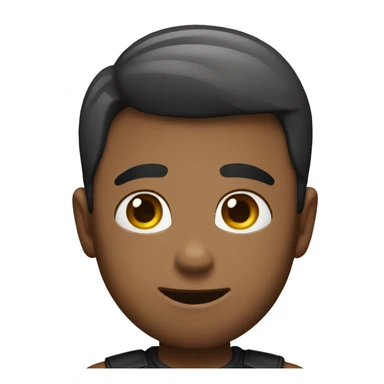 a gay that say no with his hands* sticker