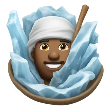 Ice spice painting  sticker