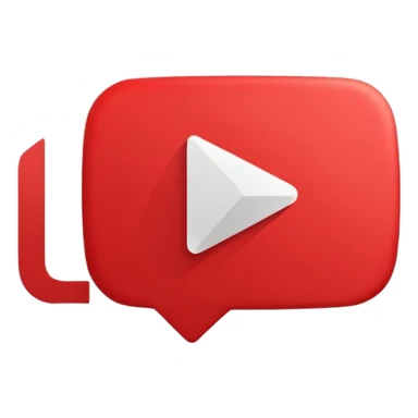 you tube logo play button animated you tube text sticker