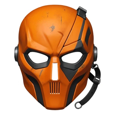 deathstroke mask with eyes sticker