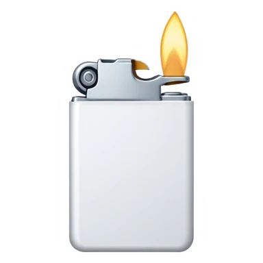 white lighter sticker