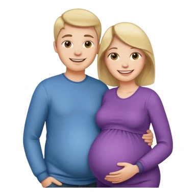 That’s too many ppl pregnant. Her mother is not. Just the couple sticker