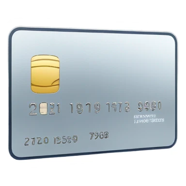 platinum credit card sticker