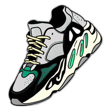 yeezy boost 700 wave runner sticker