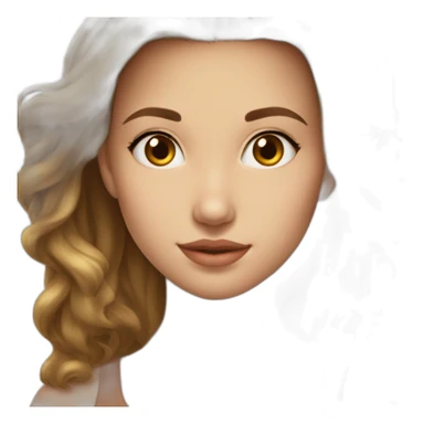 Fille d’1m52 blanche,de 17 ans,cheveux mi courts très lisses et marrons  sticker