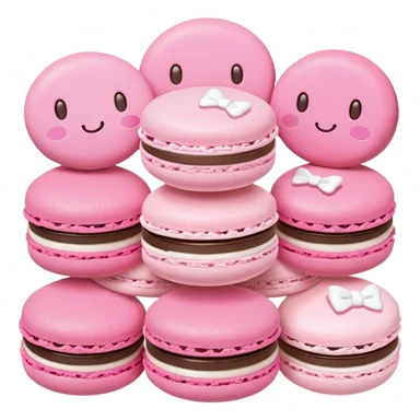 mymelody macarons sticker