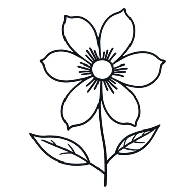 paper and pen doodle sticker