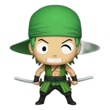 Roronoa Zoro one piece sticker