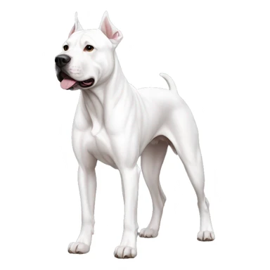 Dogo Argentino Dog Breed Full Body sticker