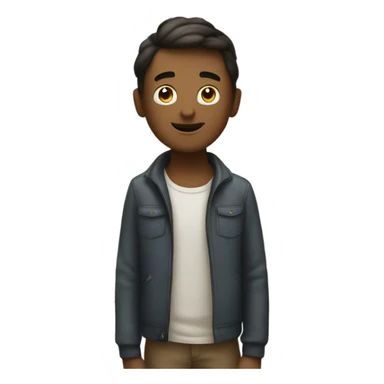 emoji de emoción, ternura, lágrimas de alegria, agradecimiento  sticker