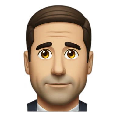 Michael Scott avec une tasse de café  sticker