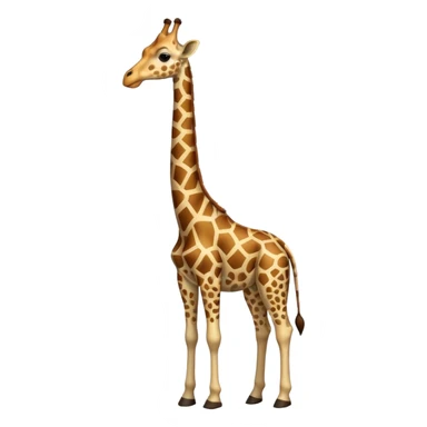 High resolution giraffe  sticker