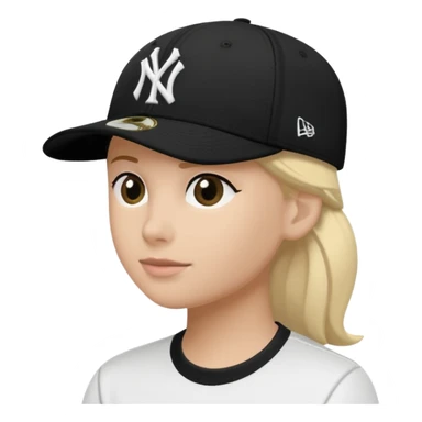 Cappellino New Era New York nero sticker