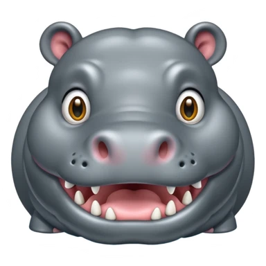 hungry hippo sticker