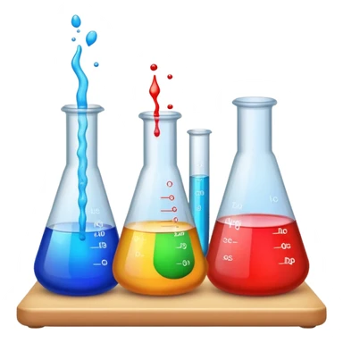 chemistry and lab work sticker