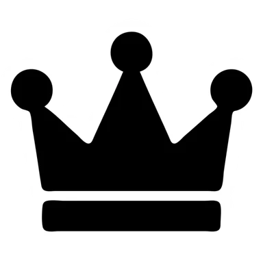 a crown sticker