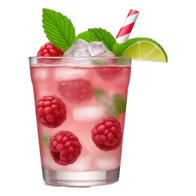 raspberry mojito sticker