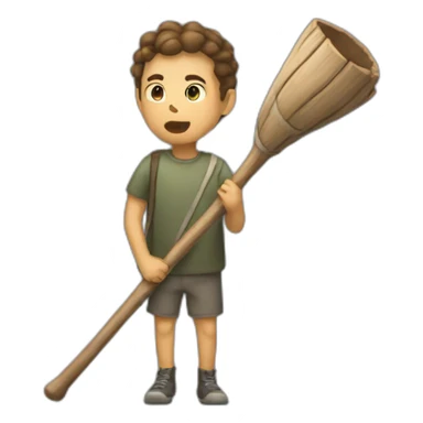 Speak softly and carry a big stick sticker