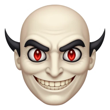 Villain famous character. sticker