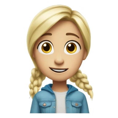 Inside out 2 riley sticker