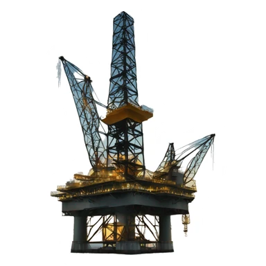 oil rig sticker