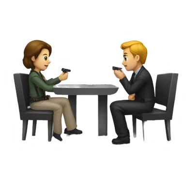 interrogation point sticker