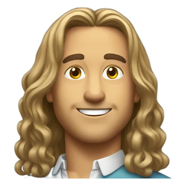 Braco smiling sticker