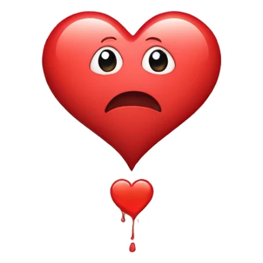 Heart with text I love you sticker