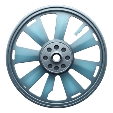 movie cold, Film reel sticker