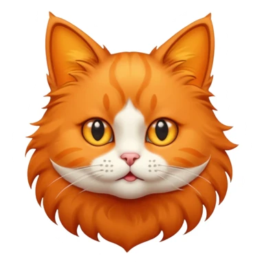 A cat with a star eyes sticker